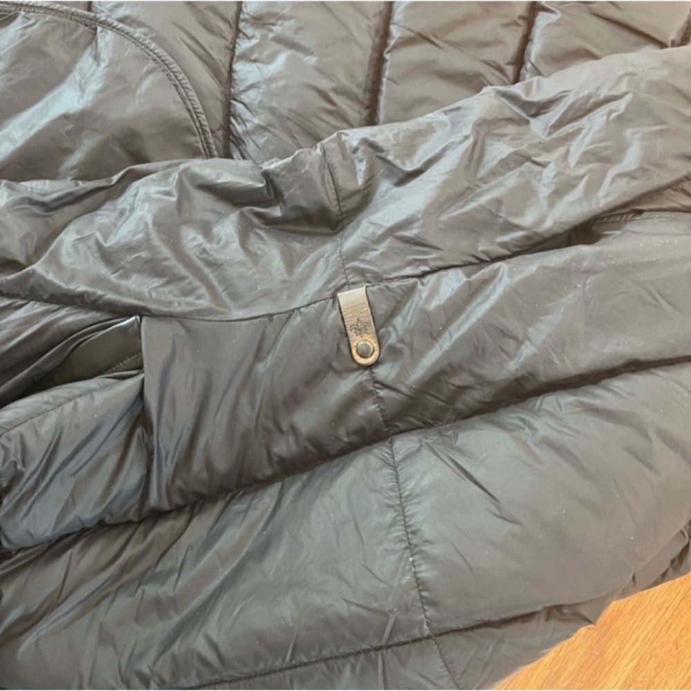 Mackage Yara Asymmetrical Black Puffer Coat - Picture 7 of 12
